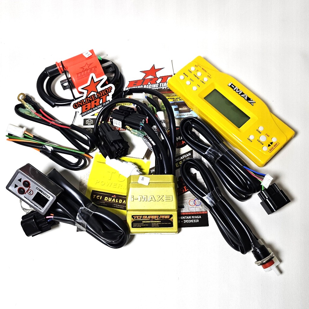 Jual TCI CDI IMAX 3 SUPER PRO + COMMANDER & REMOTE BRT SHOGUN 125 R RR ...