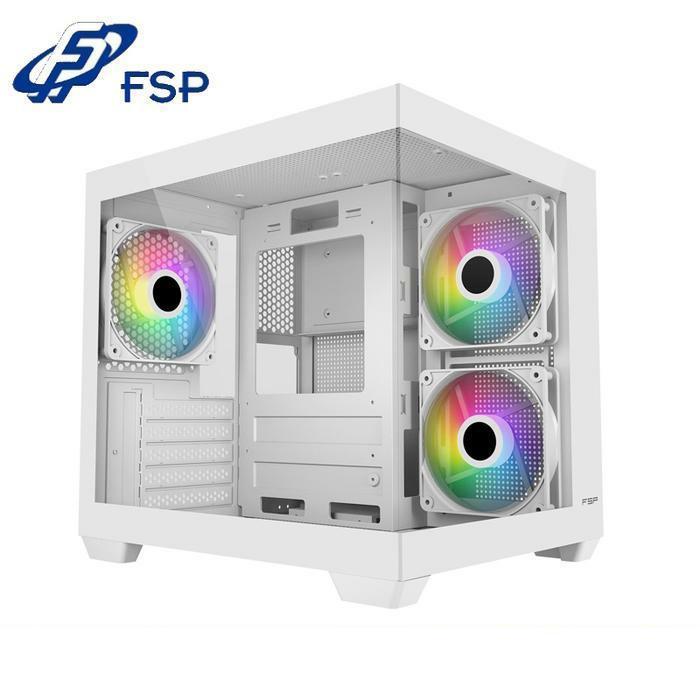 Jual FSP S140 M-ATX Small Form Factor Gaming Case Black / White S 140 ...