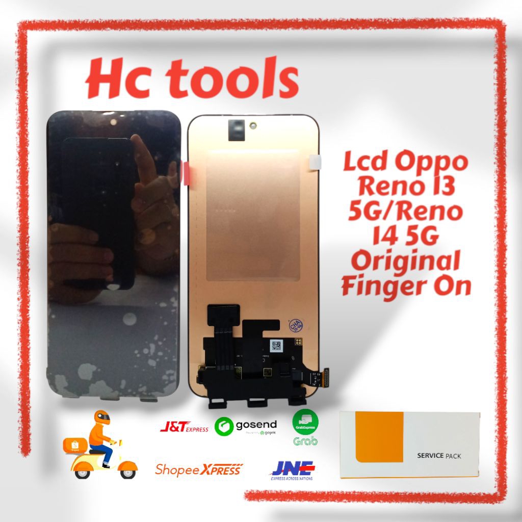Jual LCD TOUCHSCREEN OPPO RENO 13 5G/RENO 14 5G ORIGINAL FINGER ON ...