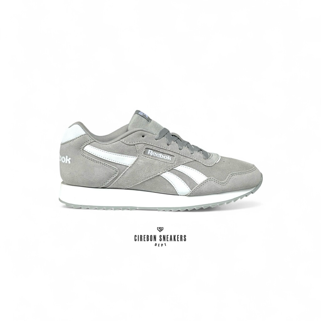 Jual REEBOK GLIDE RIPPLE GREY SUEDE - RESMI MAP | Shopee Indonesia