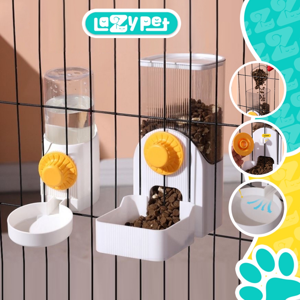 Jual LAZY PET Pet Feeder & Water Feeder Gantung M93/M94 untuk Kandang ...