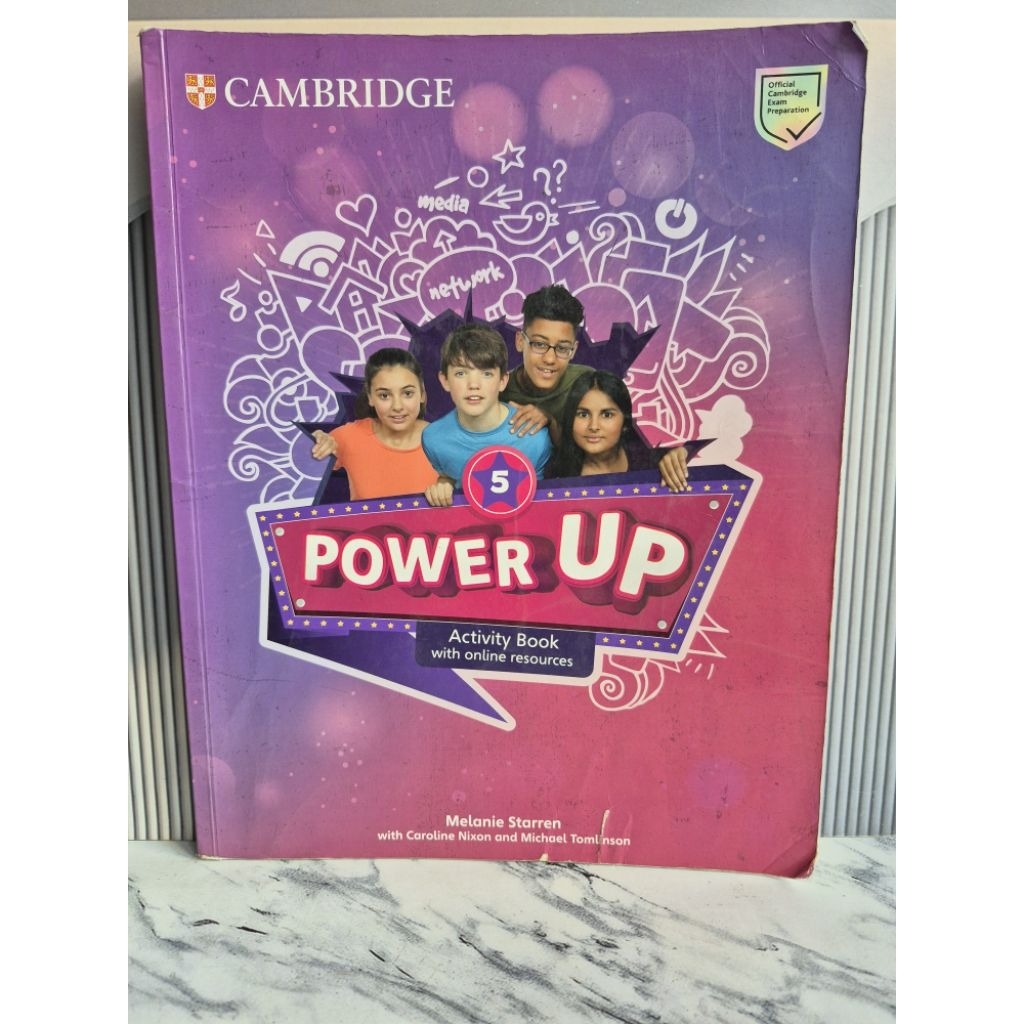 Jual Buku Sekolah Power Up 5 Activity Book with Online Resources Second ...