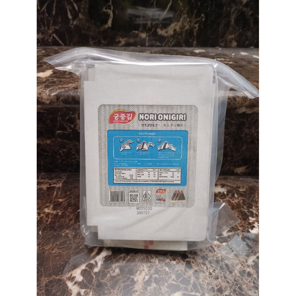 Jual Nori Onigiri Wrapper JAVA 100 Sheets | Shopee Indonesia
