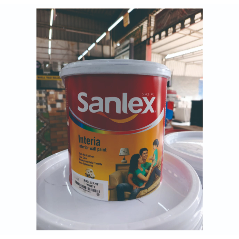 Jual SANLEX CAT TEMBOK INTERIOR KEMASAN GALON | Shopee Indonesia