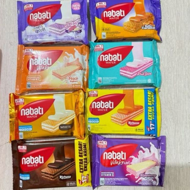 Jual Nabati Richeese 39gr All Varian Rasa Wafer Nabati Enak | Shopee ...