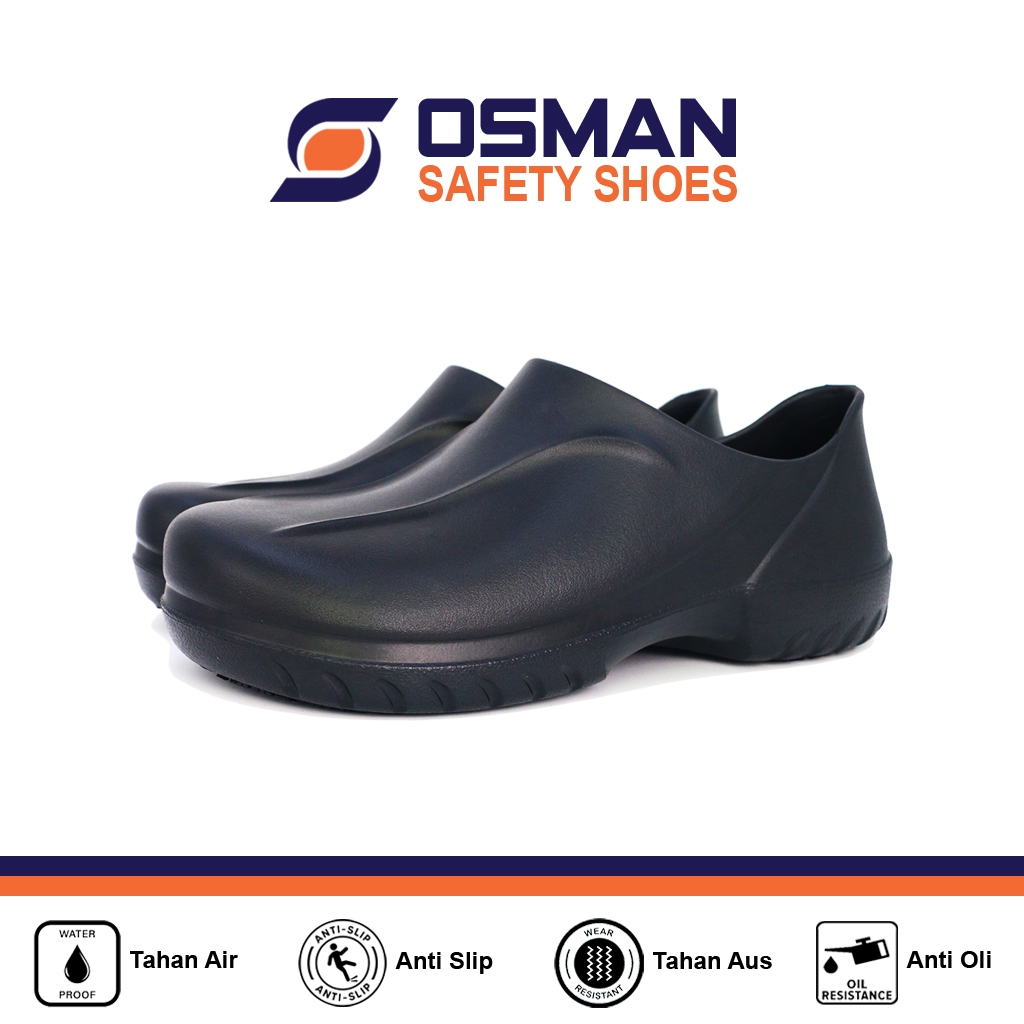 Jual Sepatu Dapur OSMAN Kitchen Shoes Anti Slip Tipe OS-209 | Shopee ...