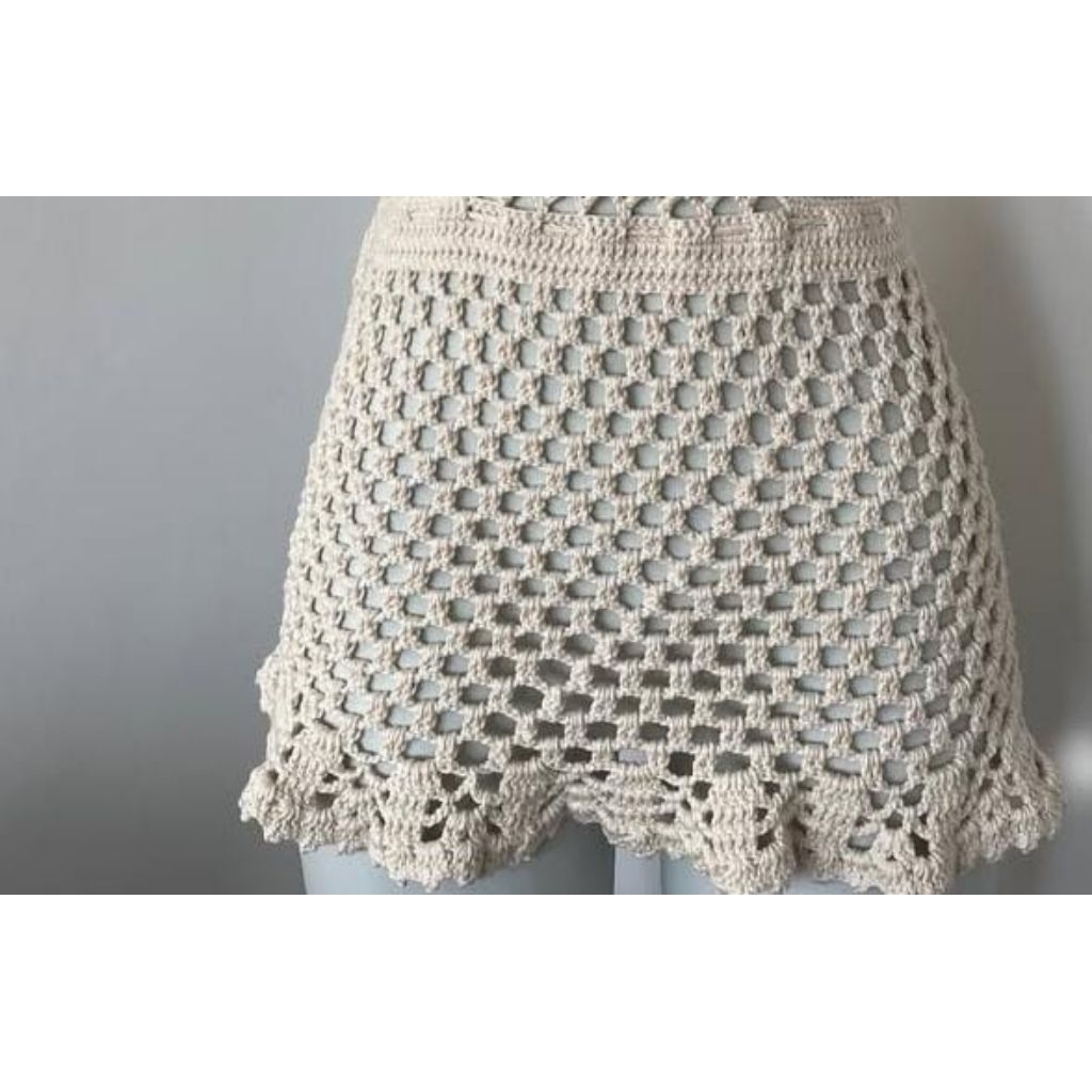 Jual Rok rajut | bawahan rajut Bali handmade| crochet | Shopee Indonesia