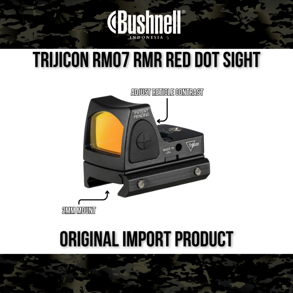 Jual Trijicon RMR Red Dot Doctor VISM Holo Scope Refect Sight | Shopee ...
