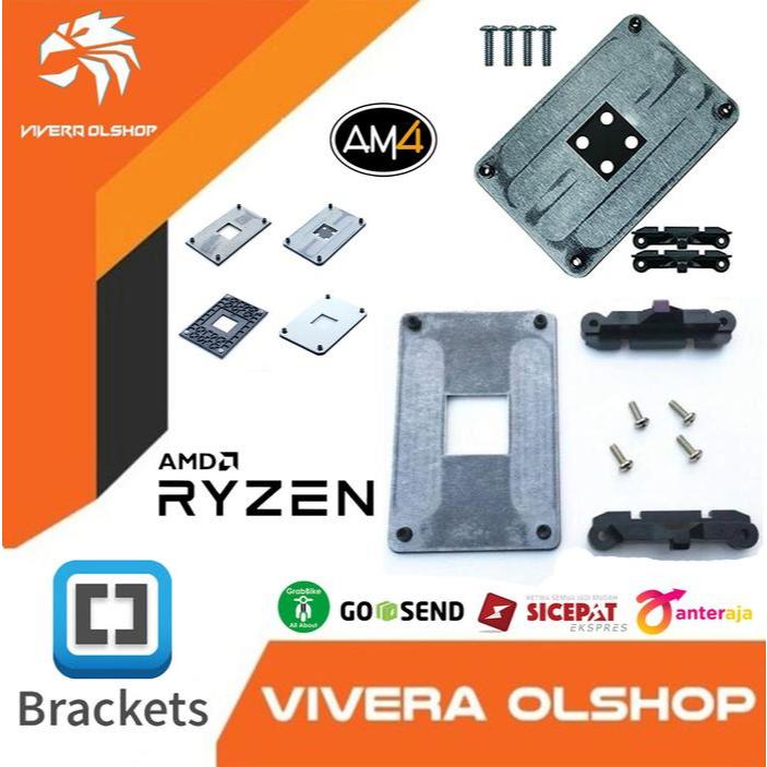 Jual 1 Set Bracket + Backplate AMD Socket Am4 / Ryzen - Am4 Ryzen ...