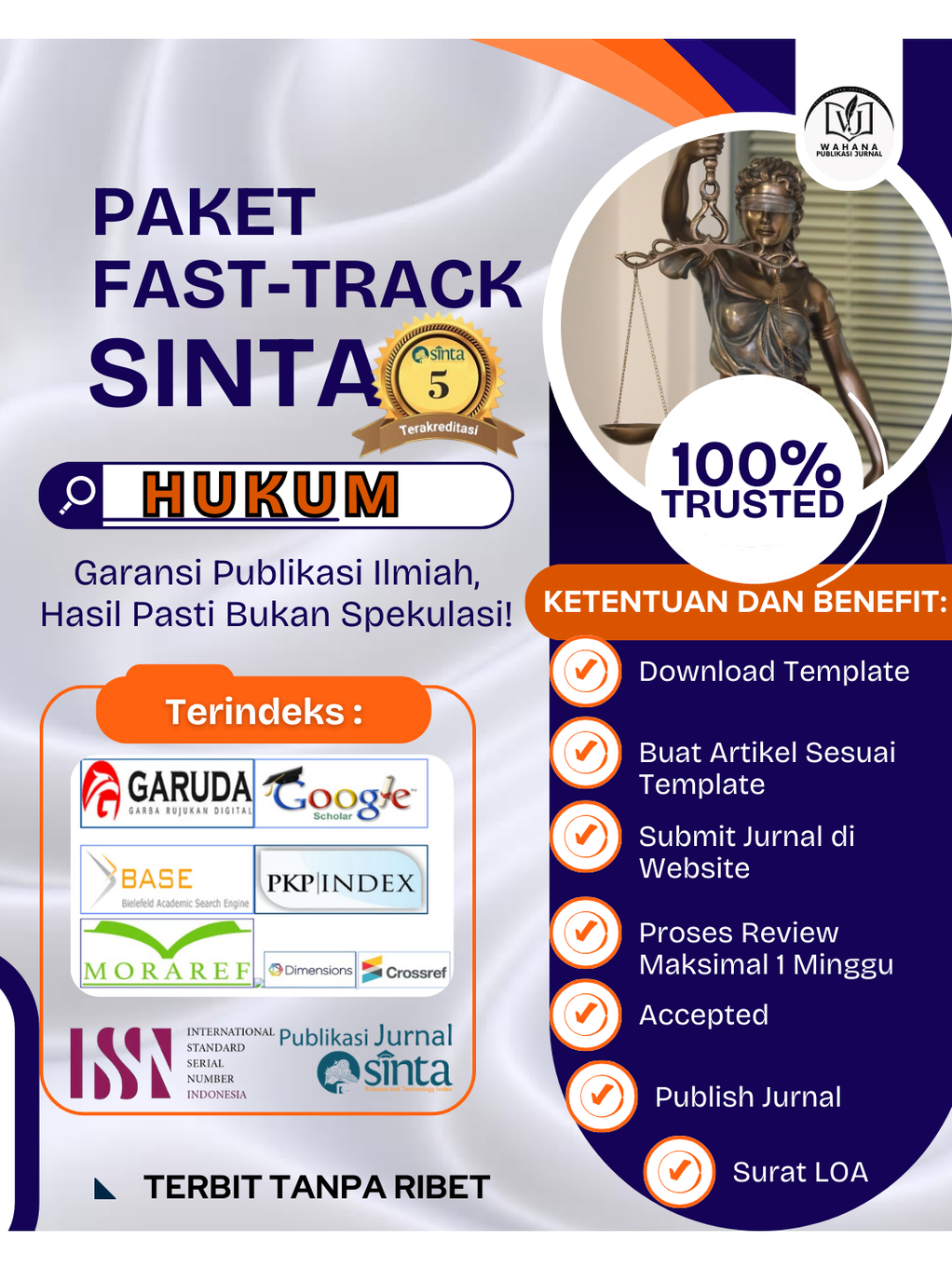 Jual Publikasi Jurnal Sinta 5 Fast-track Scope Hukum | Shopee Indonesia