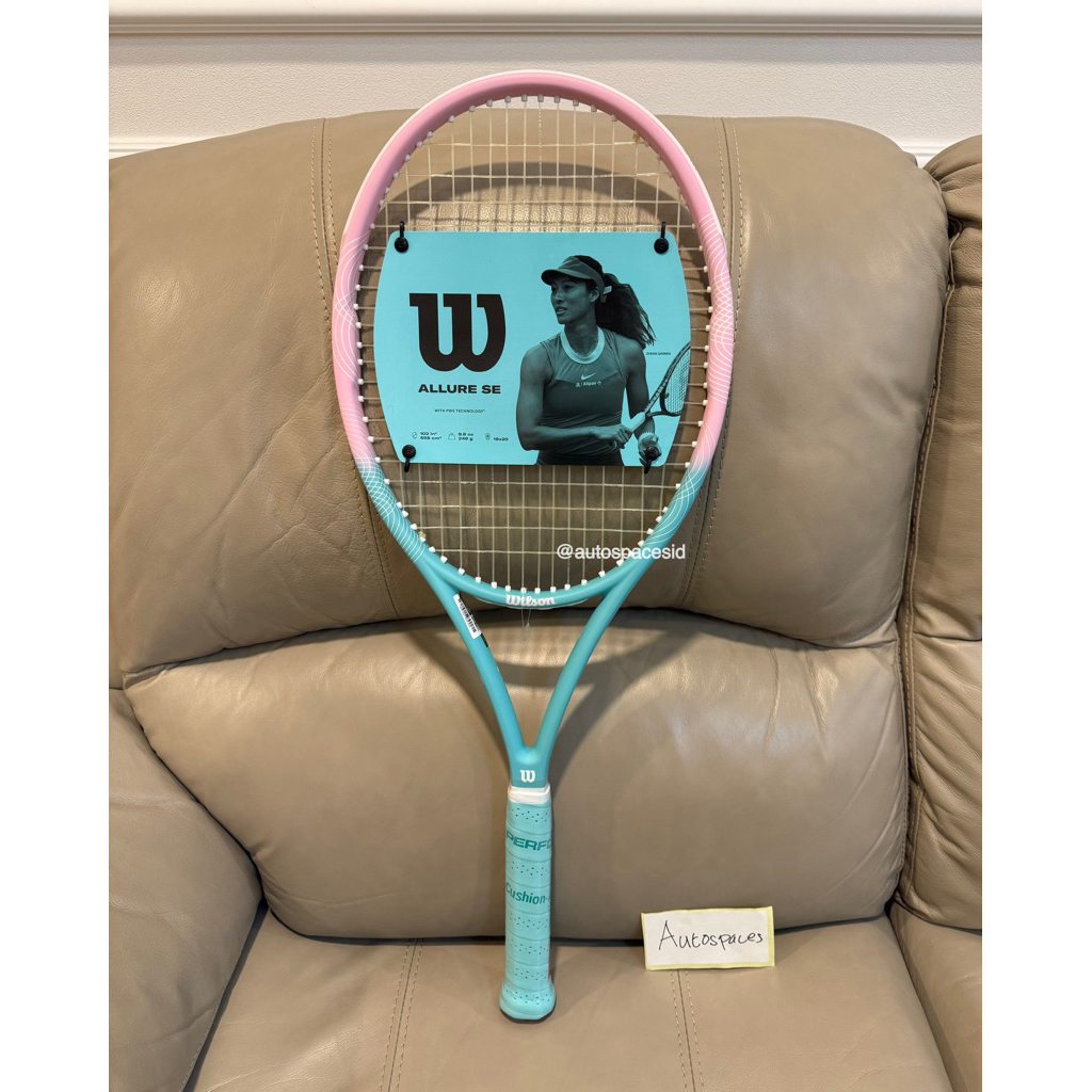 Jual Wilson Allure SE Wilson tiffany pink tennis racket Original ...
