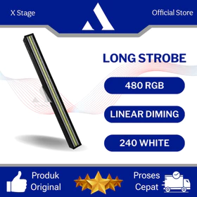 XStage Lampu Strip Strobo Audience Light Stage Lighting RGB Garansi Cafe Dugem Disco Panggung