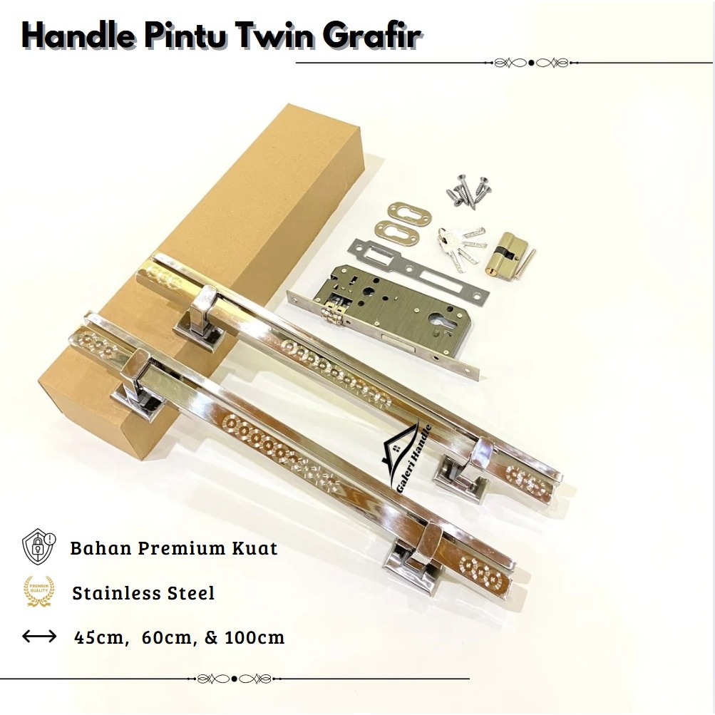 Jual Handle Pintu Tarikan Pintu Gagang Pintu Stainless Steel Anti Karat ...