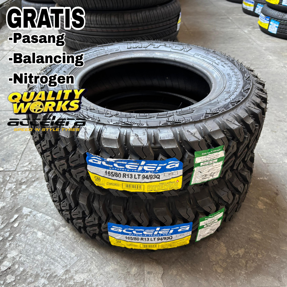 Jual BAN MOBIL GRANDMAX RING 13 MT ACCELERA 165 80 R13 MT-01 BAN ...