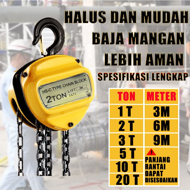 Jual Chain Block Terlengkap & Harga Terbaru Juli 2026 | Shopee Indonesia