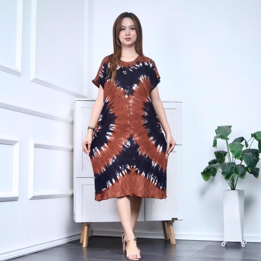 Jual DASTER BALi MIDI DRESS JUMBO KATUN JERSEY PREMIUM | Shopee Indonesia