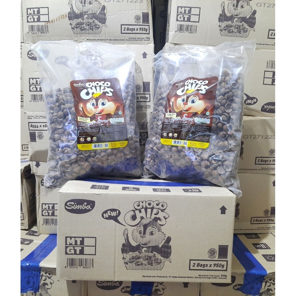 Jual Simba Sereal Chocochips 1 Bag 950g | Shopee Indonesia