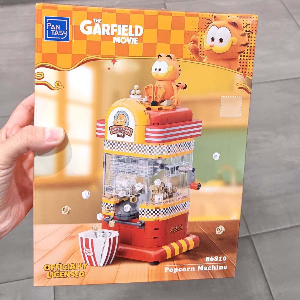 Jual BRICK PANTASY THE GARFIELD MOVIE POPCORN MACHINE / TOASTER ...
