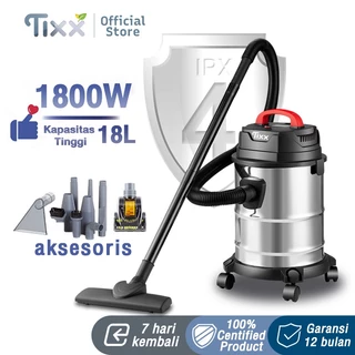 Tixx Vacuum Cleaner 18L  3in1 Vakum/Air Hisap/Blower Sedot Debu Basah Kering Vacum Blower Wet Dry Penyedot Debu