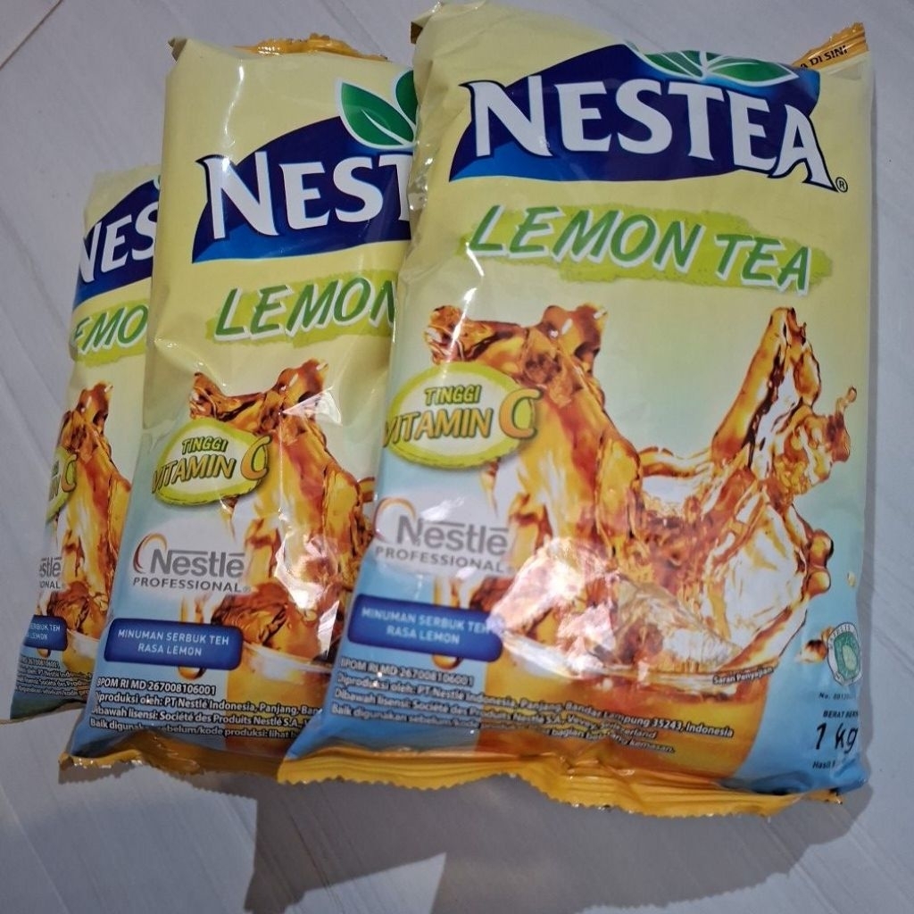Jual Nestea Lemon Tea 1 kg bubuk minuman lemontea by Nestle | Shopee ...