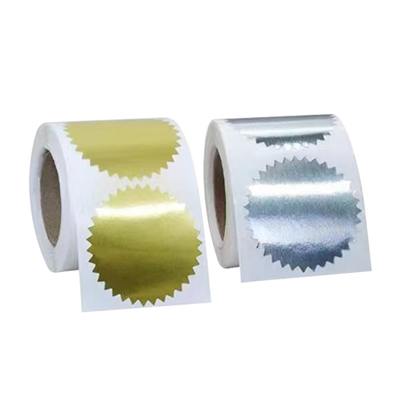 Jual 250pcs Sticker Gold Emboss Sertifikat Sticker Logo Emboss Emas ...