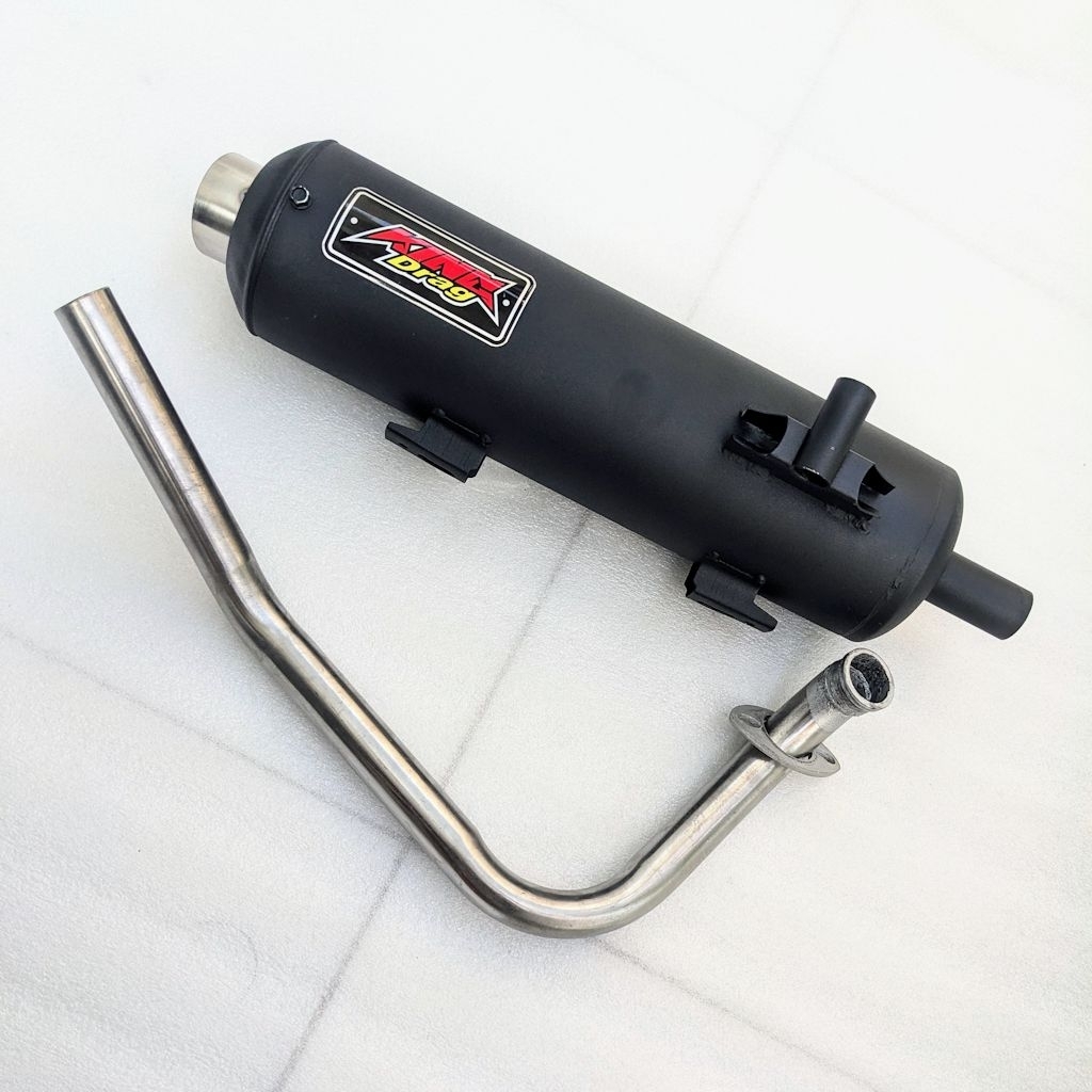 Jual king drag Silent Kiler power pipe Cutting standard racing 1set for ...