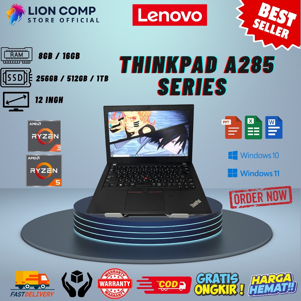 Jual Laptop Lenovo Thinkpad A285 RYZEN 7 | 5 RAM 16GB 512GB MULUS DAN ...