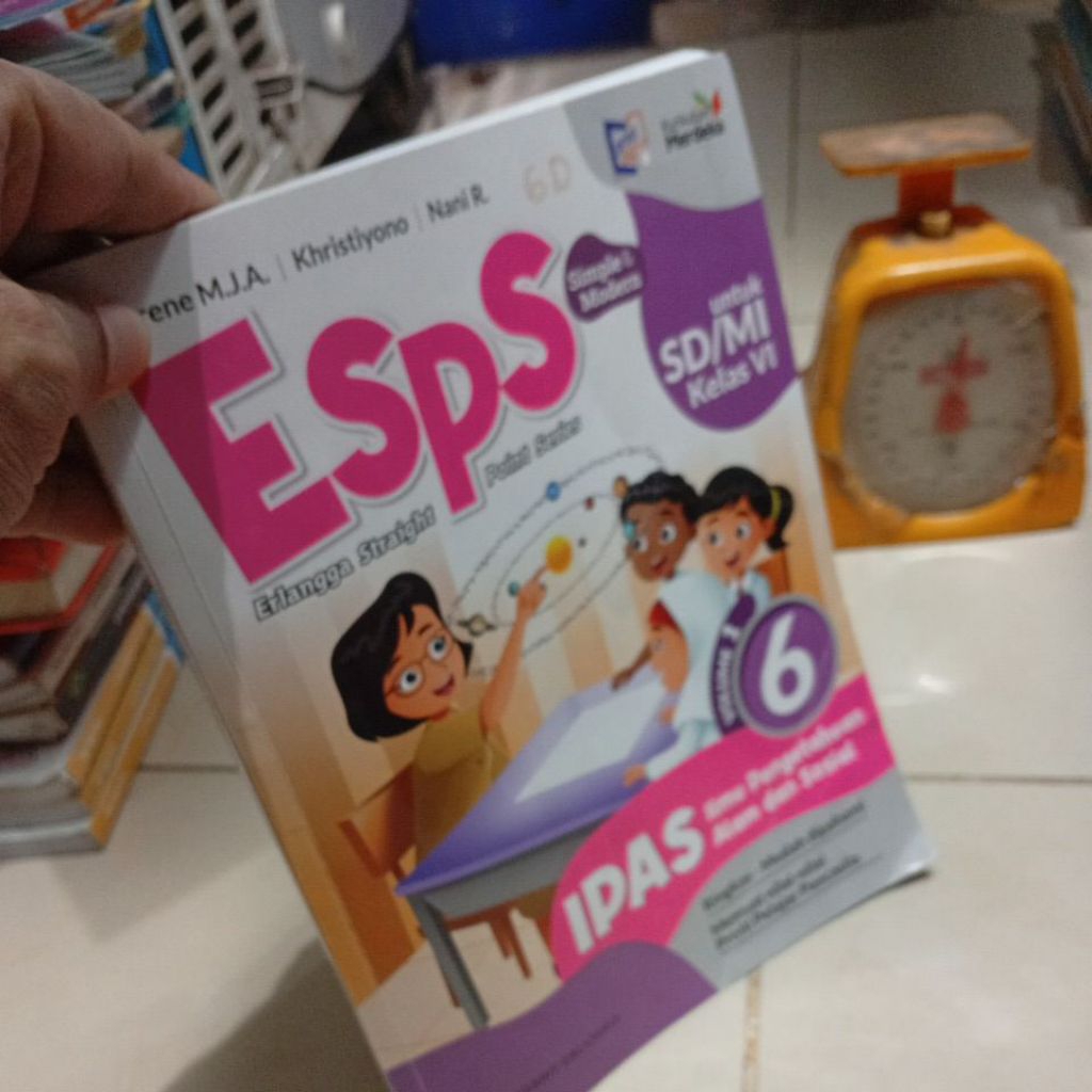 Jual ESPS IPAS Ilmu pengetahuan Alam dan Sosial SD/MI KELAS 6 VOLUME ...