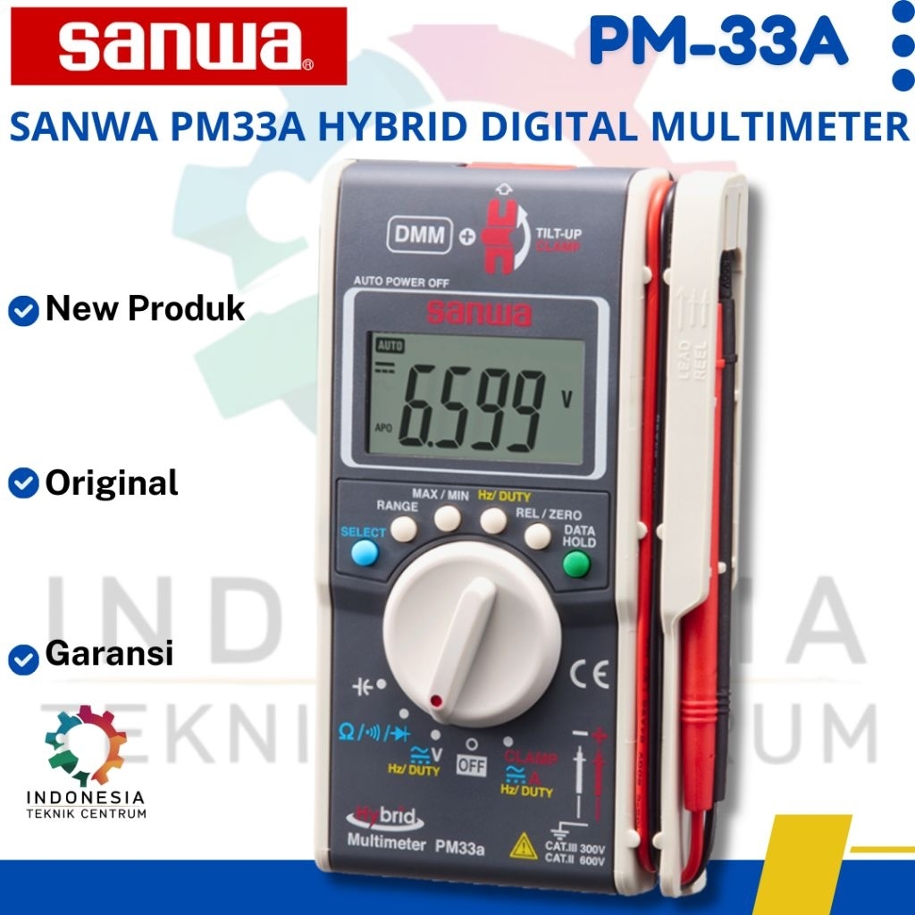 Jual Sanwa PM33a Hybrid Digital Multimeter | Shopee Indonesia