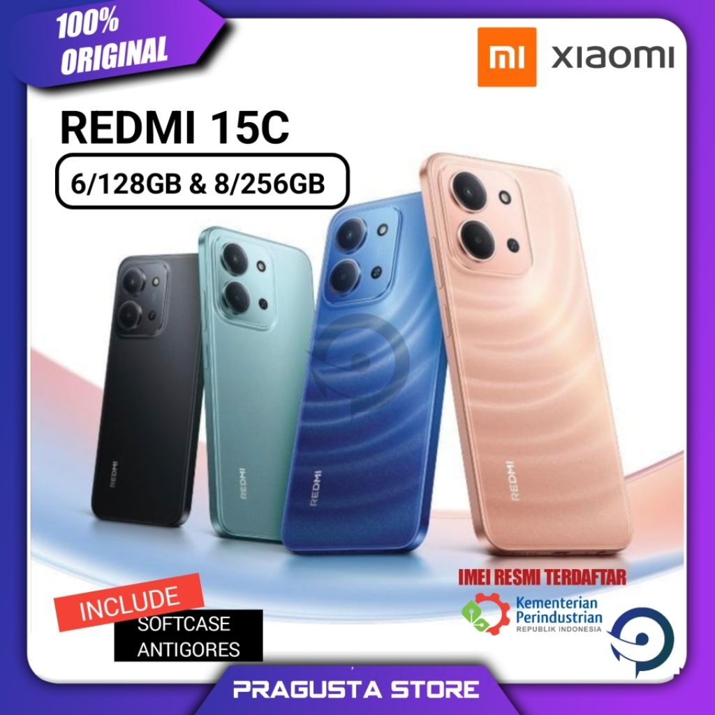 Jual Xiaomi Redmi 15C Terlengkap & Harga Terbaru Agustus 2026 | Shopee ...