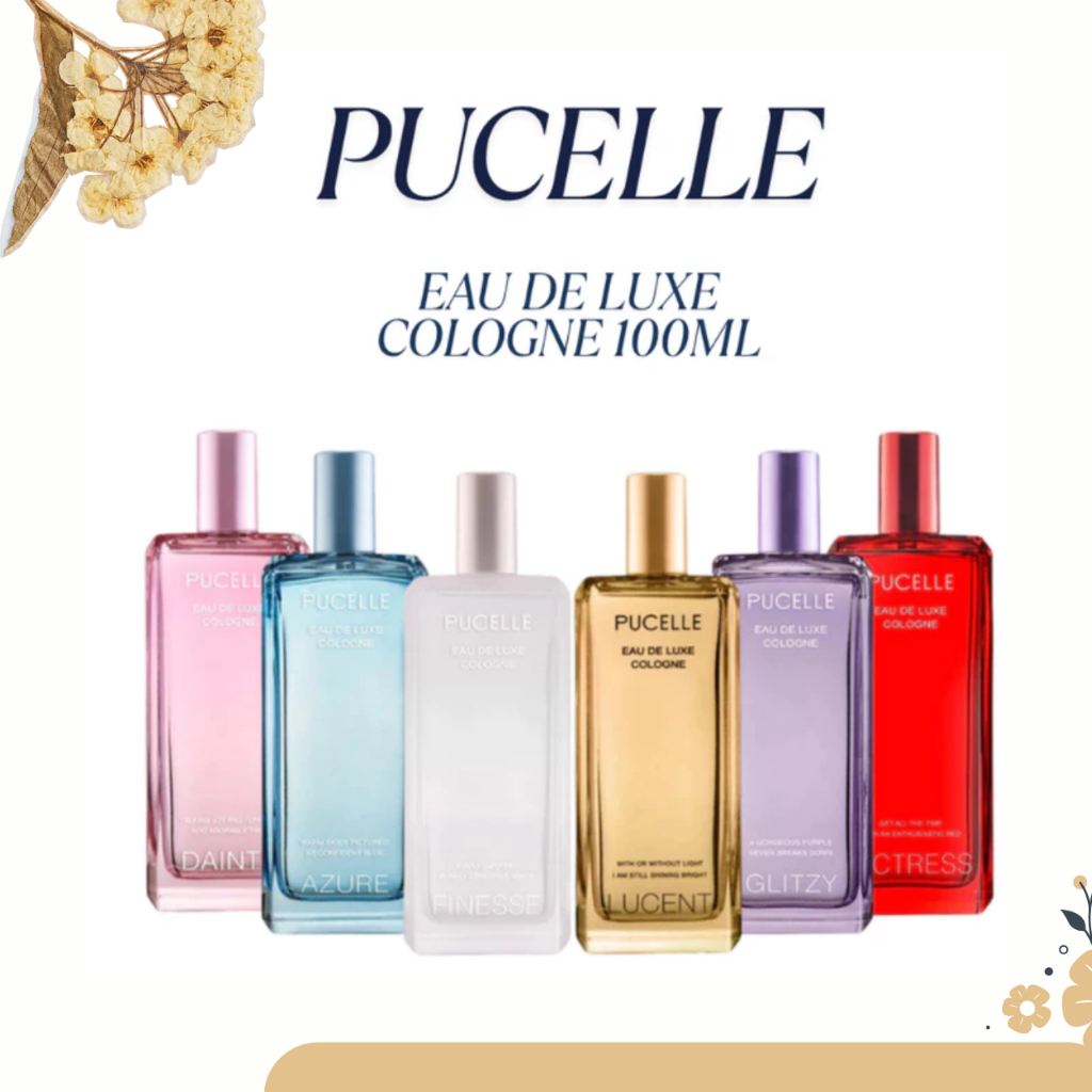 Jual Pucelle Eau De Luxe Cologne 100ml/Parfum Wanita Shopee