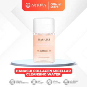 Hanasui Collagen Micellar Cleansing Water Pembersih Wajah Yang Lembut Dan Tidak Perlu Dibilas