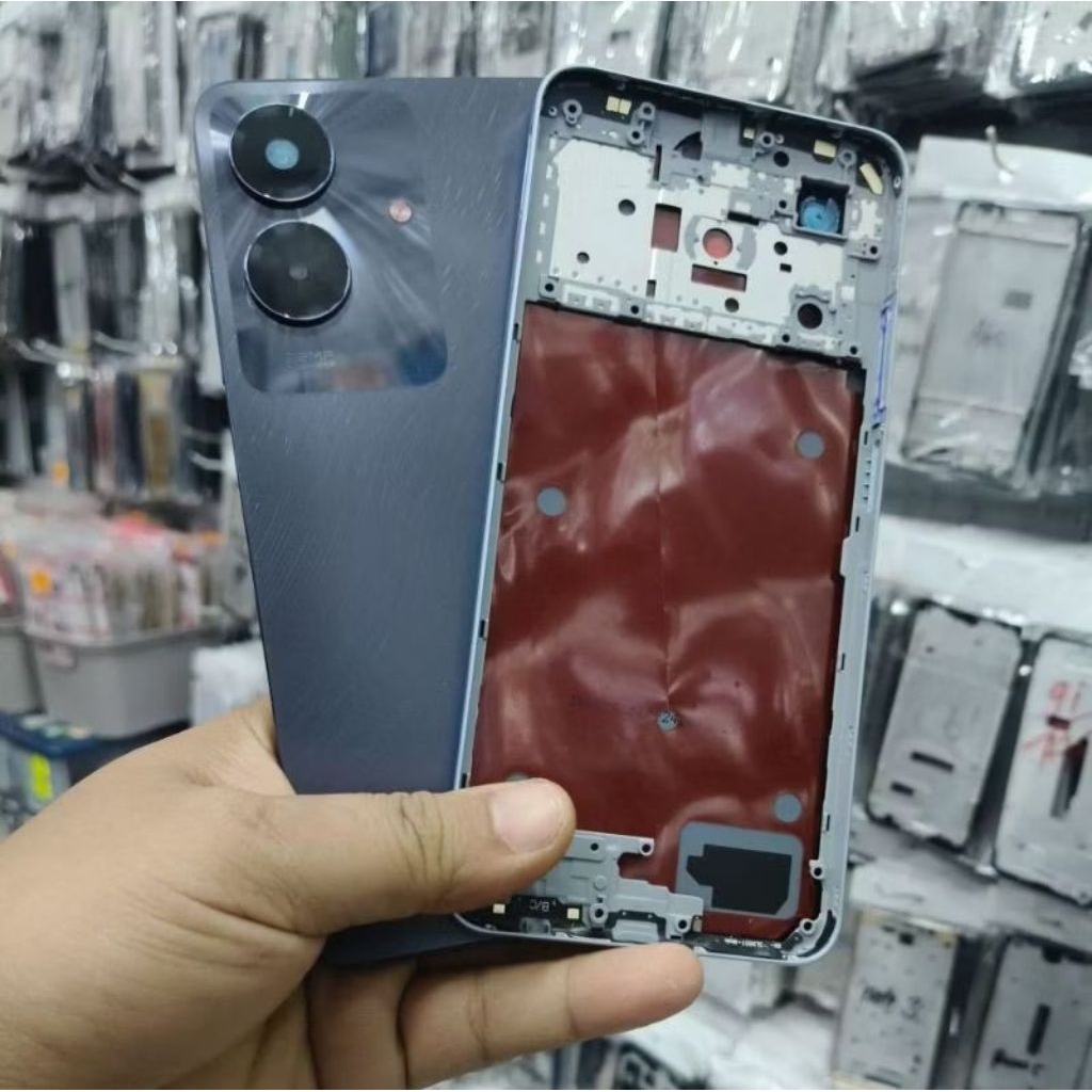 Jual Kesing Housing Casing Realme NOTE 60 RMX3933 BackDoor Tutup ...