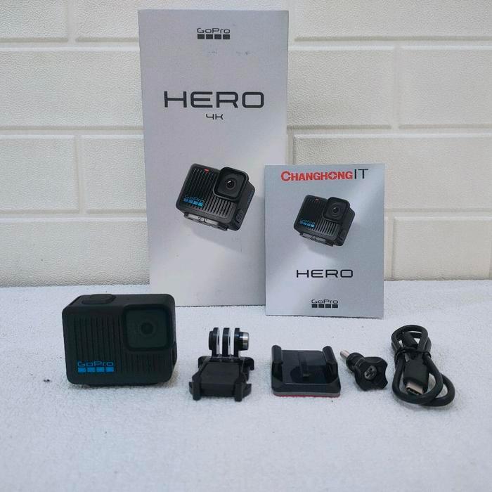 Jual gopro hero compact 4k kamera action cam lengkap second | Shopee ...