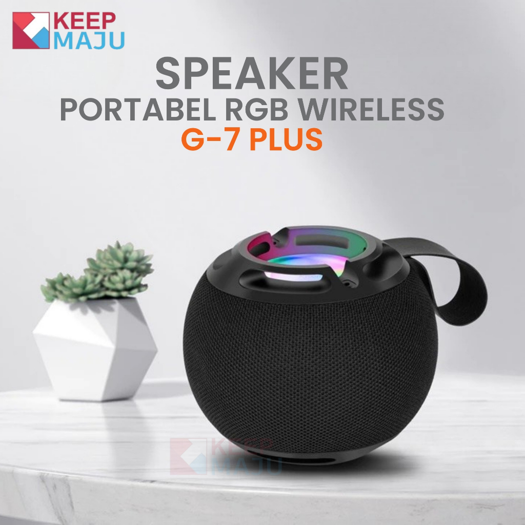 Jual Speaker Bluetooth Kisonli Plus TWS Stereo Bass Lampu RGB Penuh ...