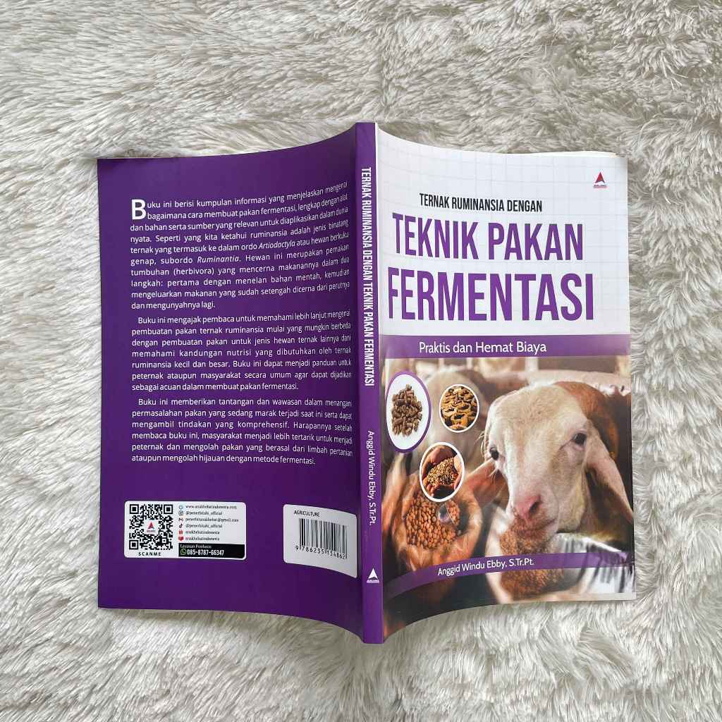 Jual BUKU TERNAK RUMINANSIA DENGAN TEKNIK PAKAN FERMENTASI : Praktis ...