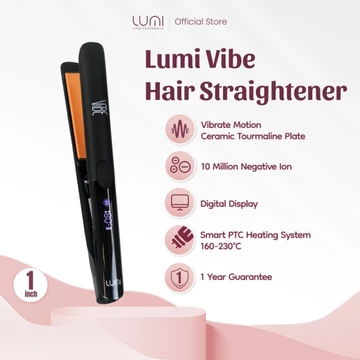 Lumi Vibe Hair Straightener 1 Inch Alat Catokan Rambut