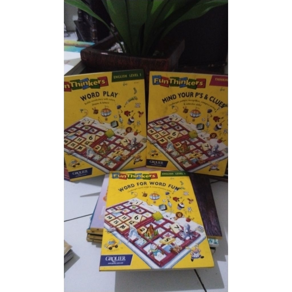 Jual FUNTHINKERS LEVEL1, 2 DAN 3,GROLIER | Shopee Indonesia