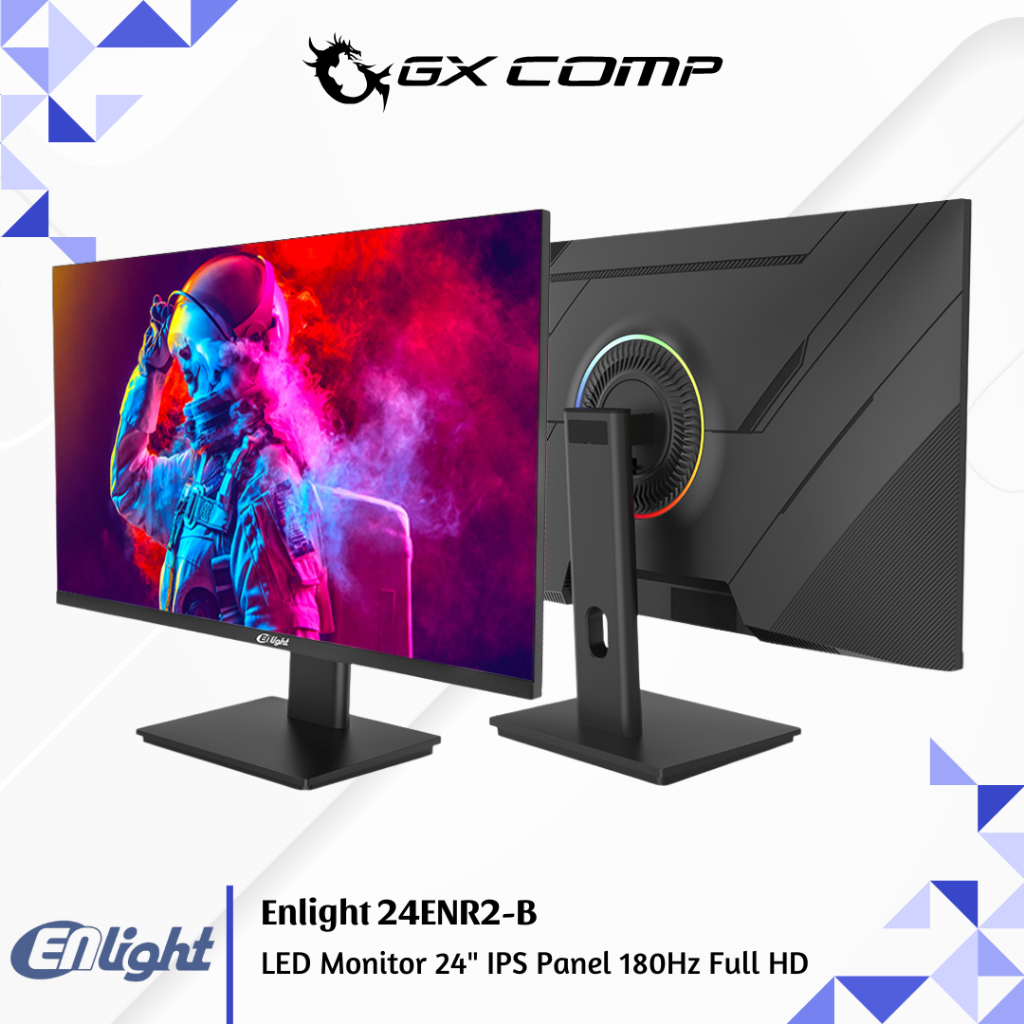 Jual Enlight 24ENR2-B 24 Inch LED Gaming Monitor 180Hz IPS Panel 1ms ...