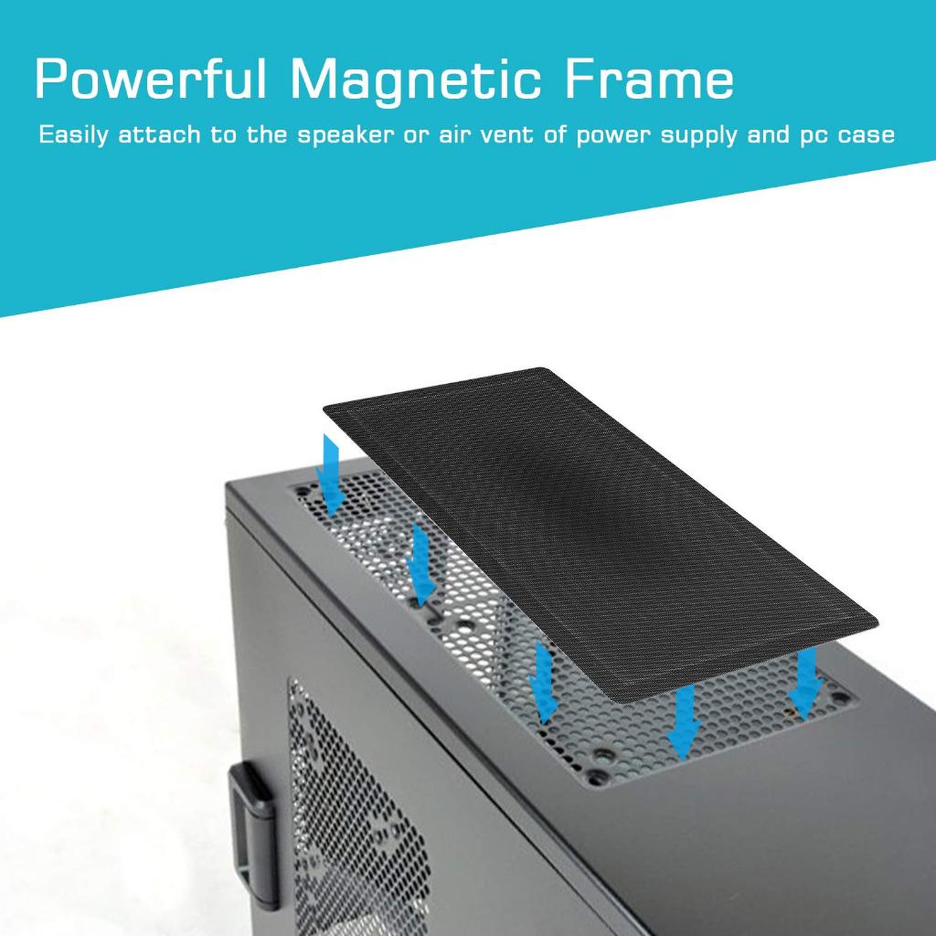 Jual PC Fan Filter Magnetic / Magnetic Dust Filter / Magnetic PC Fan ...