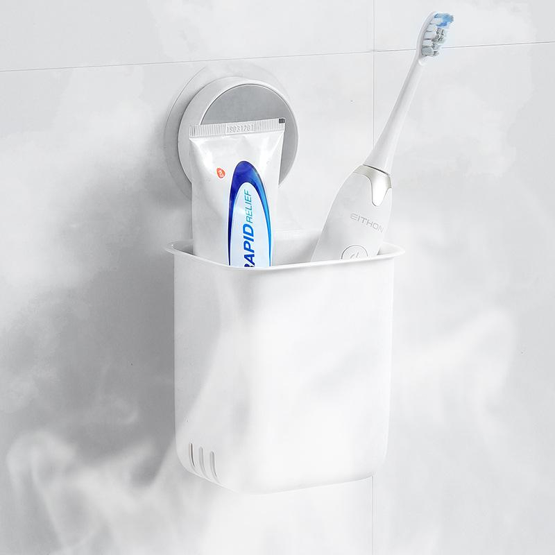Jual Suction Cup Toothbrush Rack Suction Wall Type Suit Bathroom ...