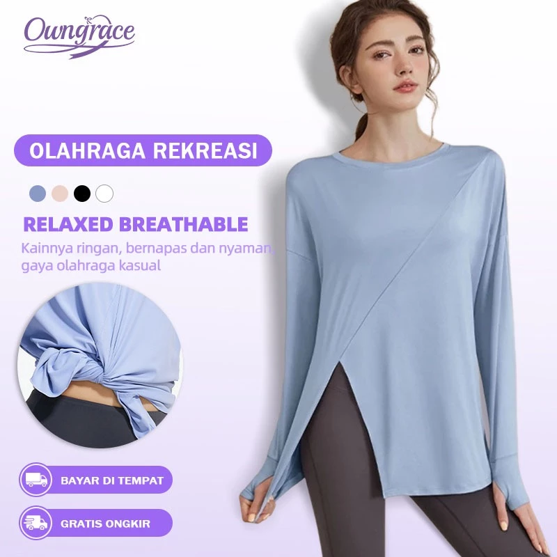  Baju Olahraga Wanita Lengan Panjang