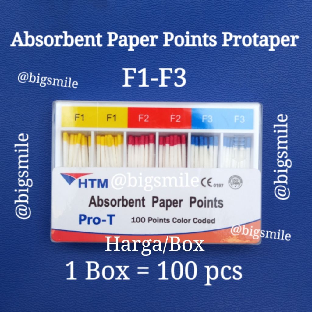 Jual Absorbent Paper Points Paper Point Protaper Dental | Shopee Indonesia
