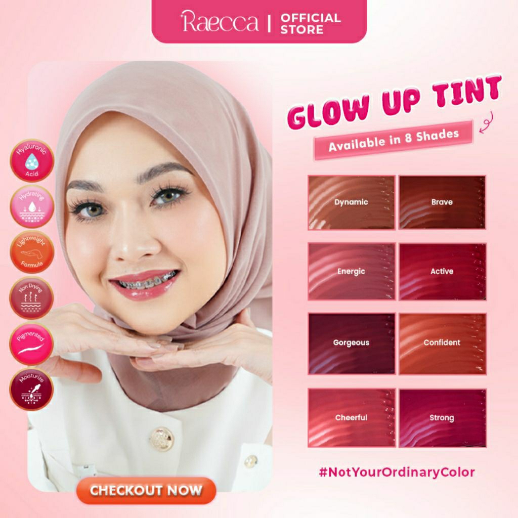 Jual Raecca Glow Up Tint (Lip Tint) 5.5 ml | Shopee Indonesia