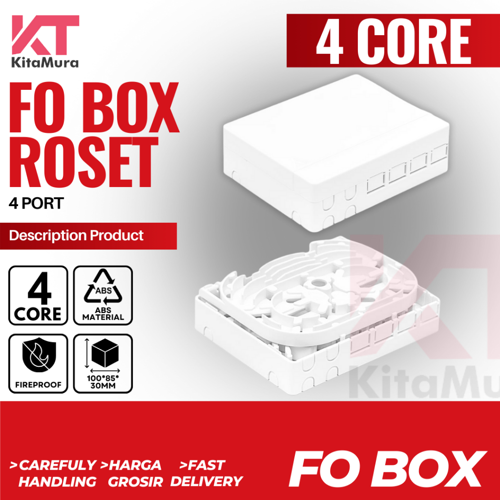 Jual ROSET 4 CORE FOR ADAPTOR SC & FIBER OPTIC | Shopee Indonesia