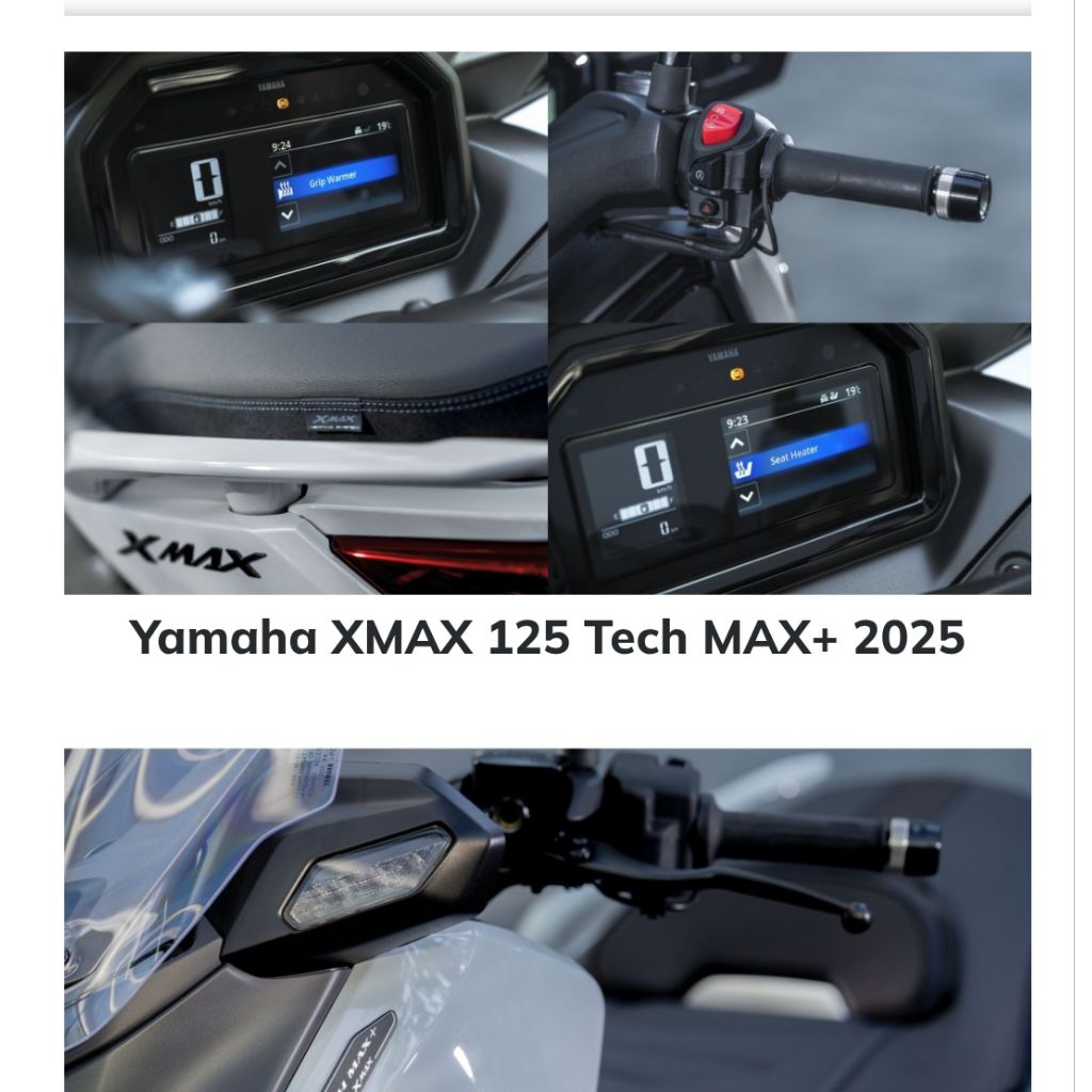 Jual Kaca speedometer XMAX 125 tech MAX 2025, XMAX 300 tech MAX 2025 ...