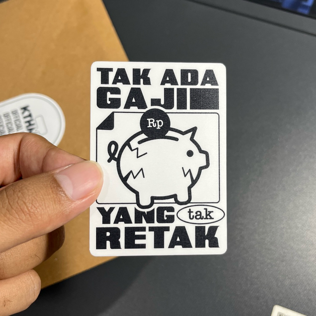 Jual Yang Tak Retak (Redesign) - Sticker | SS - 245 | Shopee Indonesia