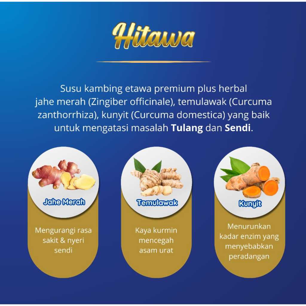 Jual [ PAKET 4 BOX HITAWA GRATIS MADU DAN JAHE AMH ] [ BISA COD ...
