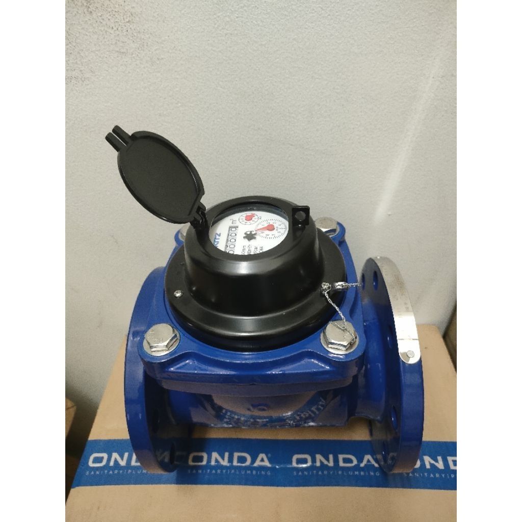 Jual Meteran Air KITZ 2 Inchi Flange DN50mm / Water Meter KITZ 2 Inch ...