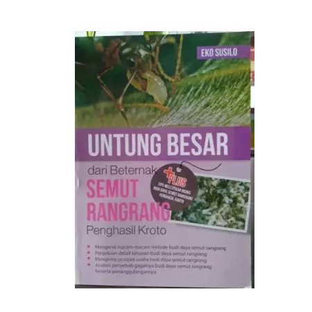 Jual Buku Untung Besar Dari Beternak Semut Rangrang Penghasil Kroto ...